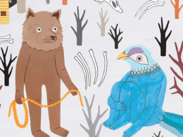Ilustração de Talita Hoffmann para “Sobre os ossos dos mortos” | Todavia Livros/Reprodução