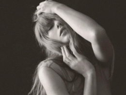 Taylor Swift para o álbum “The Tortured Poets Department” (2024) | Divulgação