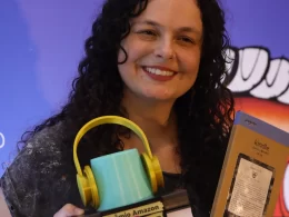 Autora Marcella Rossetti é vencedora da segunda edição do Prêmio Amazon de Literatura Jovem | Foto: Amazon/Divulgação